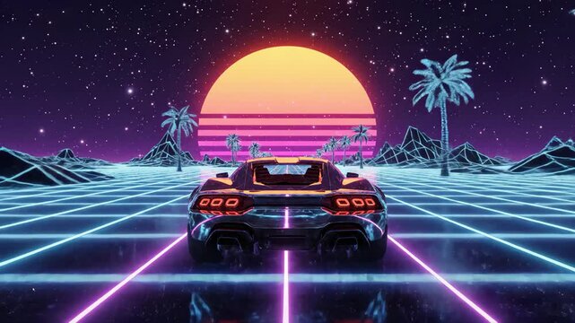 Retro Velocity Wallpaper