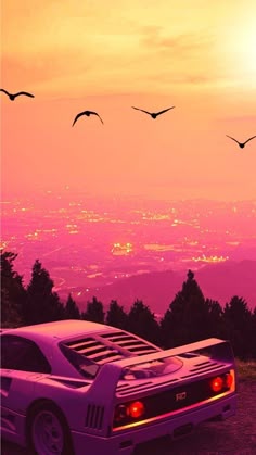 Sunset Drive Wallpaper