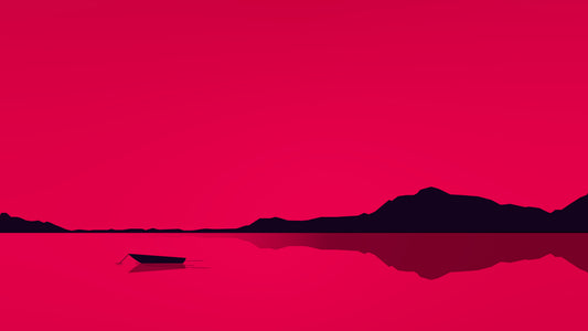 Crimson Silence Wallpaper